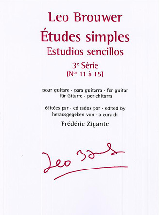 Estudios sencillos - Études simples - Série 3