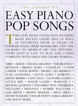 The Library Of Easy Piano Pop Songs