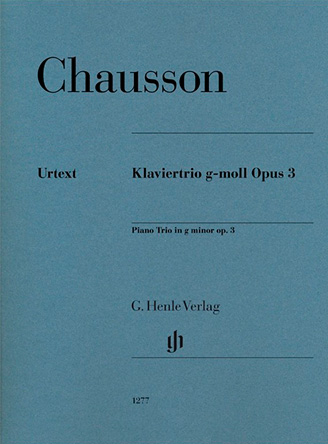 Piano Trio in g minor op. 3