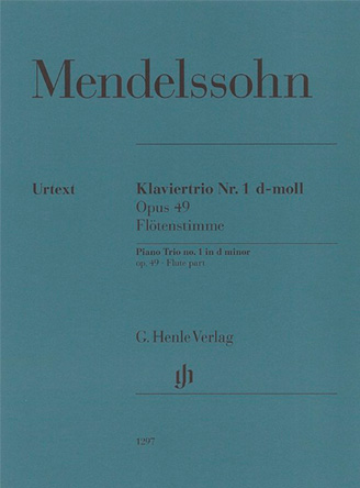 Piano Trio op. 49, additional Flute Part