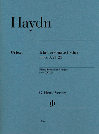 Piano Sonata in F major Hob. XVI:23
