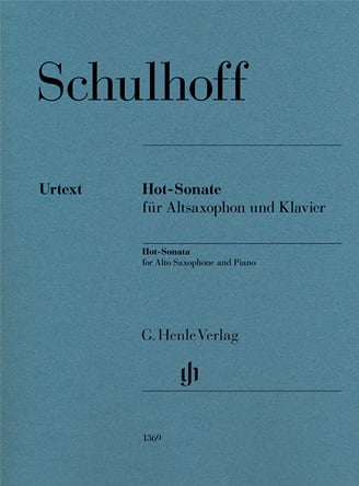 Hot-Sonata for Alto Saxophone and Piano