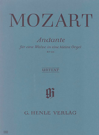 Andante F-dur für eine Walze in eine kleine Orgel