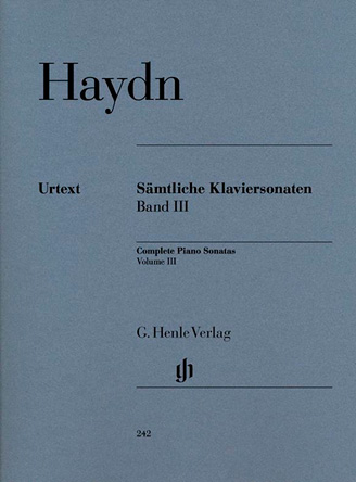 Sämtliche Klaviersonaten, Band III