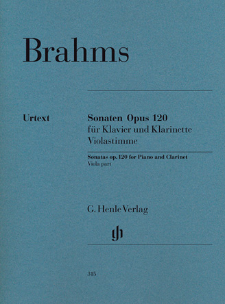Sonaten für Klavier und Klarinette op. 120,1 und 2