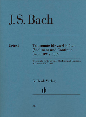 Triosonate G-Dur BWV1039