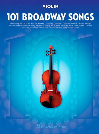 101 Broadway Songs for Violin