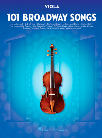 101 Broadway Songs for Viola