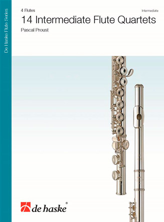 14 Intermediate Flute Quartets