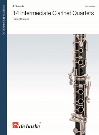 14 Intermediate Clarinet Quartets