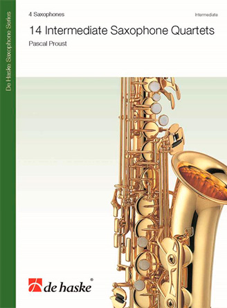14 Intermediate Saxophone Quartets