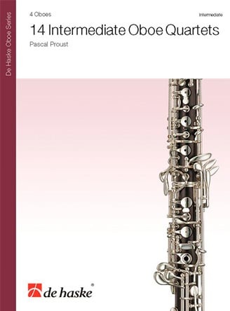 14 Intermediate Oboe Quartets
