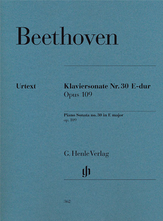 Sonate 30 E-Dur Opus 109