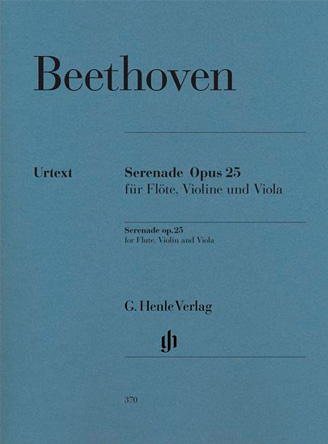 Serenade für Flöte, Violine und Viola D-dur op. 25