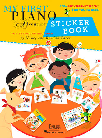 My First Piano Adventure Sticker Book