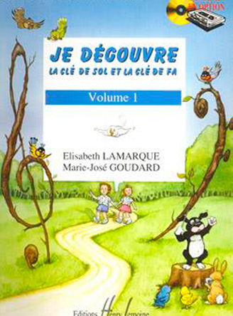 Je découvre la clé de Sol et Fa Vol.1