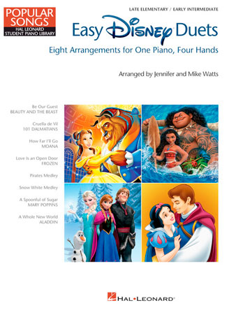 Easy Disney Duets - Popular Songs Series