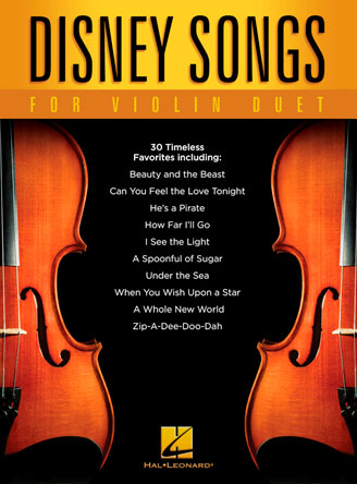 Disney Songs for Violin Duet