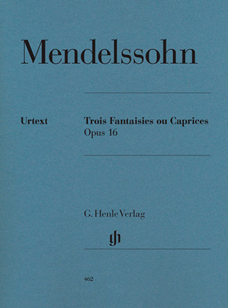 3 Fantaisies Ou Caprices Opus 16