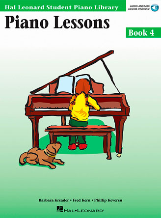 Piano Lessons Book 4 (Book/CD)