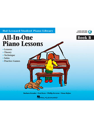 All-In-One Piano Lessons: Book B