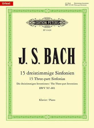 15 Three-part Inventions/Sinfonias BWV 787-801
