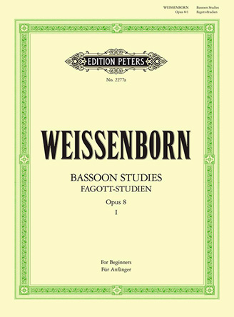 Fagottstudien 1 Op.8 - Bassoon Studies 1