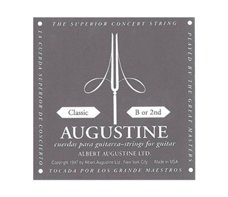 Augustine Classic Black Gt Clássica, Jogo cordas