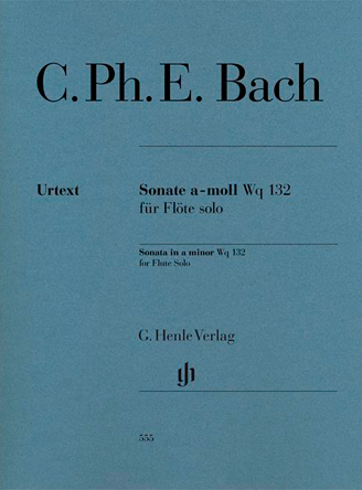 Sonate a-moll Wq 132 für Flöte solo