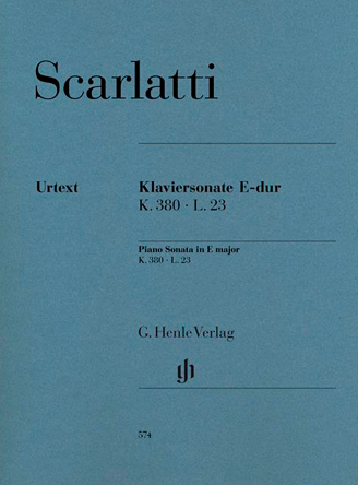 Klaviersonate E-dur K. 380, L. 23