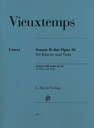Sonate B-dur Opus 36 für Klavier und Viola