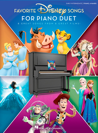 Favorite Disney Songs for Piano Duet