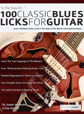 100 Classic Blues Licks for Guitar