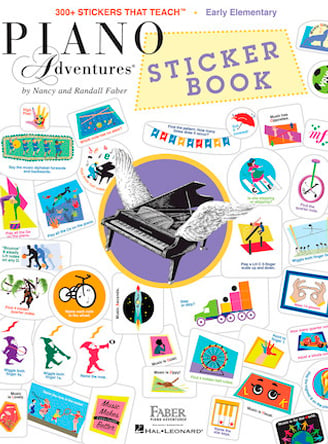 Piano Adventures Sticker Book