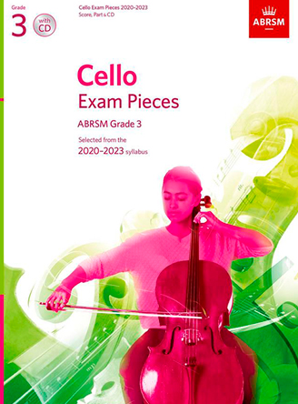 Cello Exam Pieces 2020-2023 Grade 3 with CD
