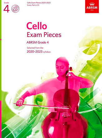 Cello Exam Pieces 2020-2023 Grade 4 with CD