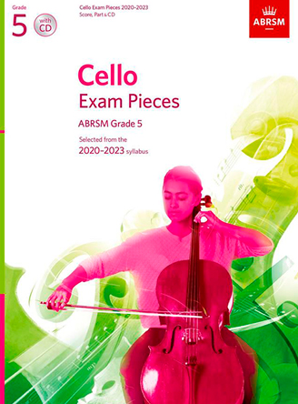 Cello Exam Pieces 2020-2023 Grade 5 with CD