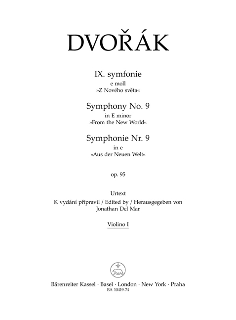 Symphony in E minor No. 9