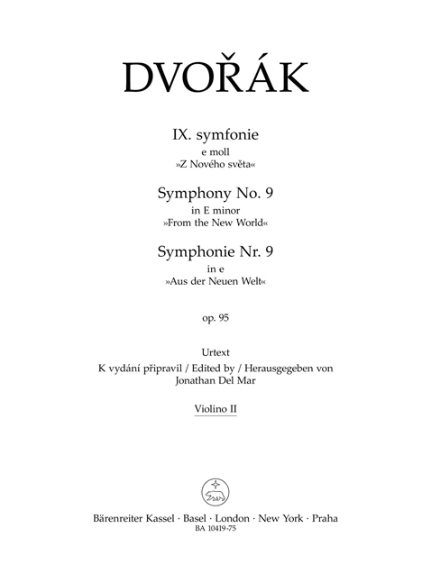 Symphony in E minor No. 9