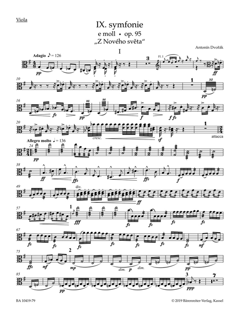 Symphony in E minor No. 9