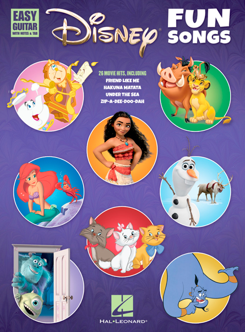 Disney Fun Songs for Easy Guitar