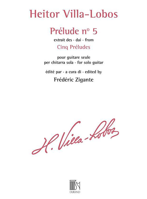 Prélude n° 5 - extrait des Cinq Préludes