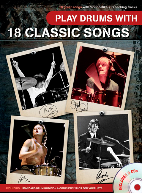 Play Drums with 18 Classic Songs
