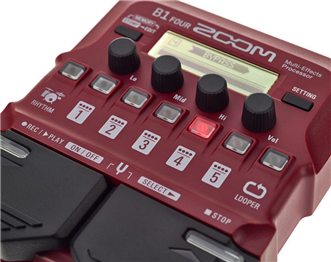Zoom B1 Four Bass Multi-Effects Processor | Ludimusic