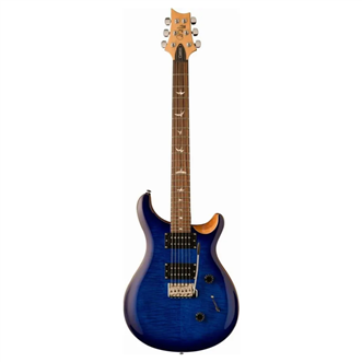 【美品】PRS SE Custom 24-08 Faded Blue PRS SE Custom 24-08 Quilt Top Electric Guitar - Faded Blue