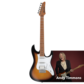Ibanez ATZ10P Andy Timmons signature Sunburst matte | Ludimusic