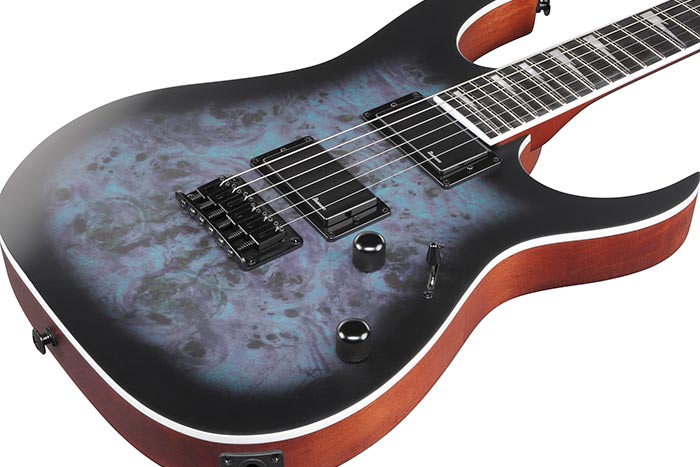 Ibanez GRG121PAR-KBF Deep Dusk Burst Flat