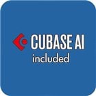 Um conjunto completo de software de produção musical incluído
