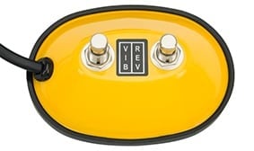 Capa de proteção e pedal de 2 botões