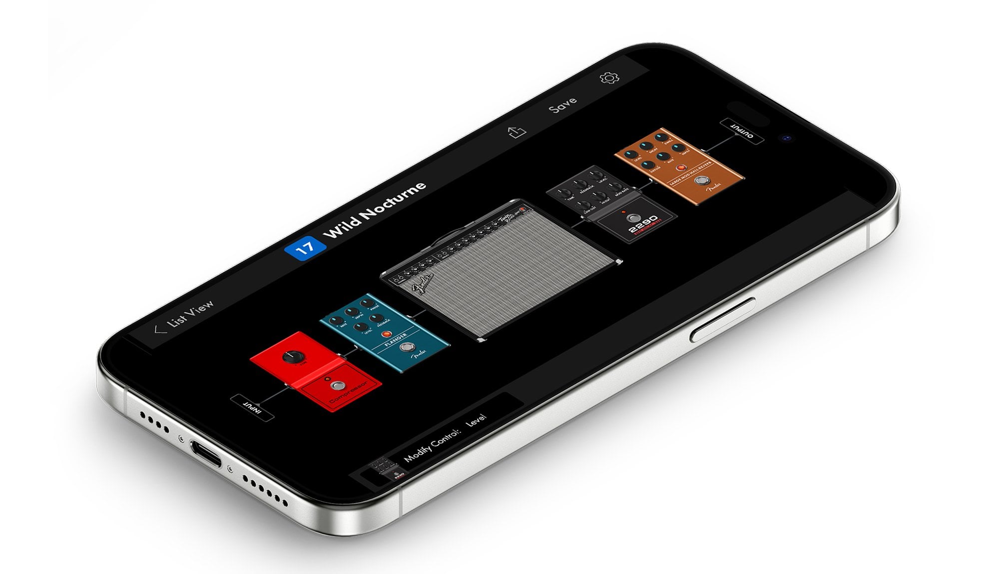 Fender Tone® App for iOS® and Android® Devices